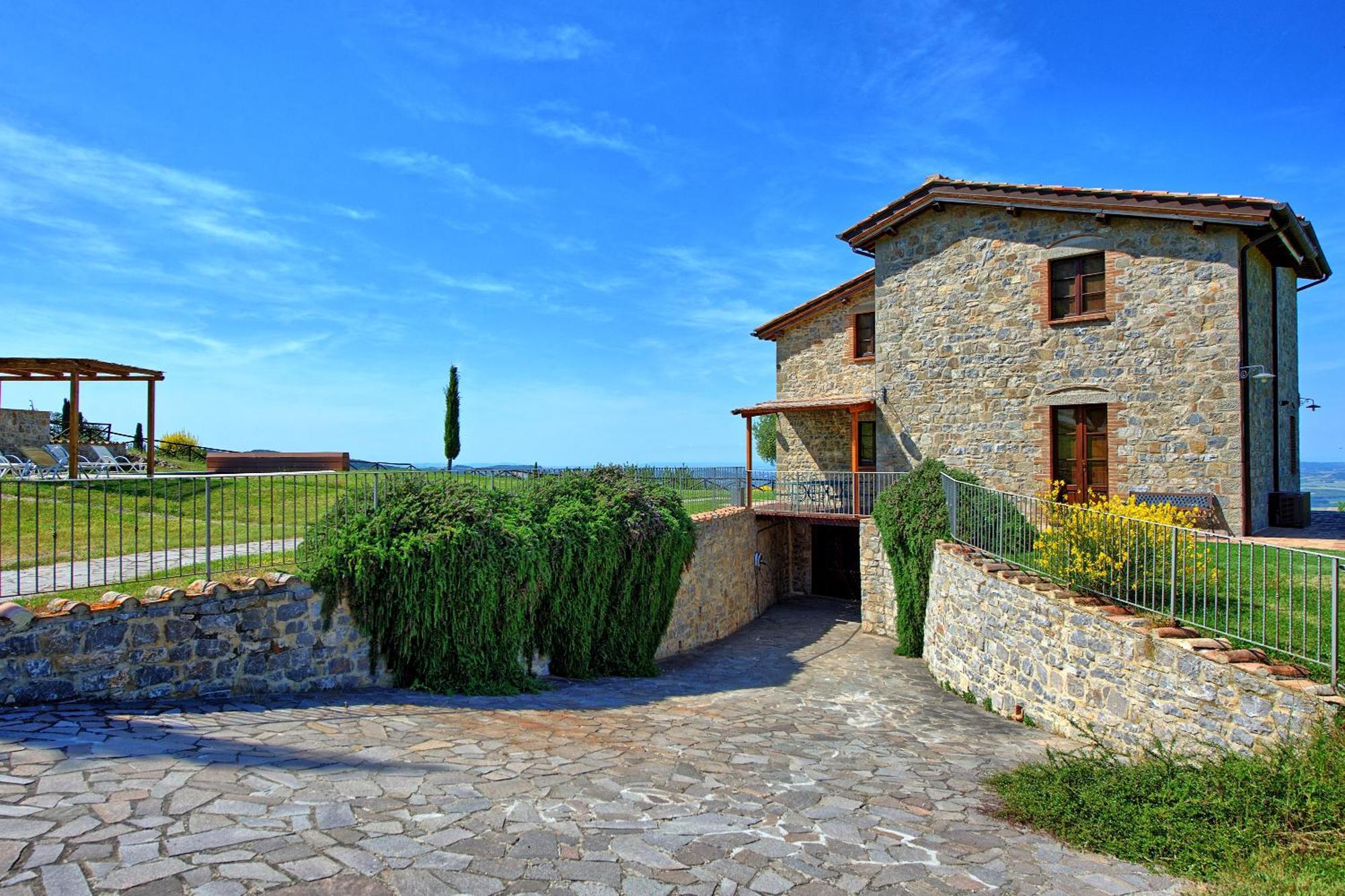 Villa San Michele By Posarellivillas Campiglia dʼOrcia 外观 照片
